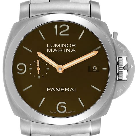 panerai luminor marina 1950 automatic titanium watch - pam00352|Panerai Luminor Marina 1950 Pam PAM 00352 .